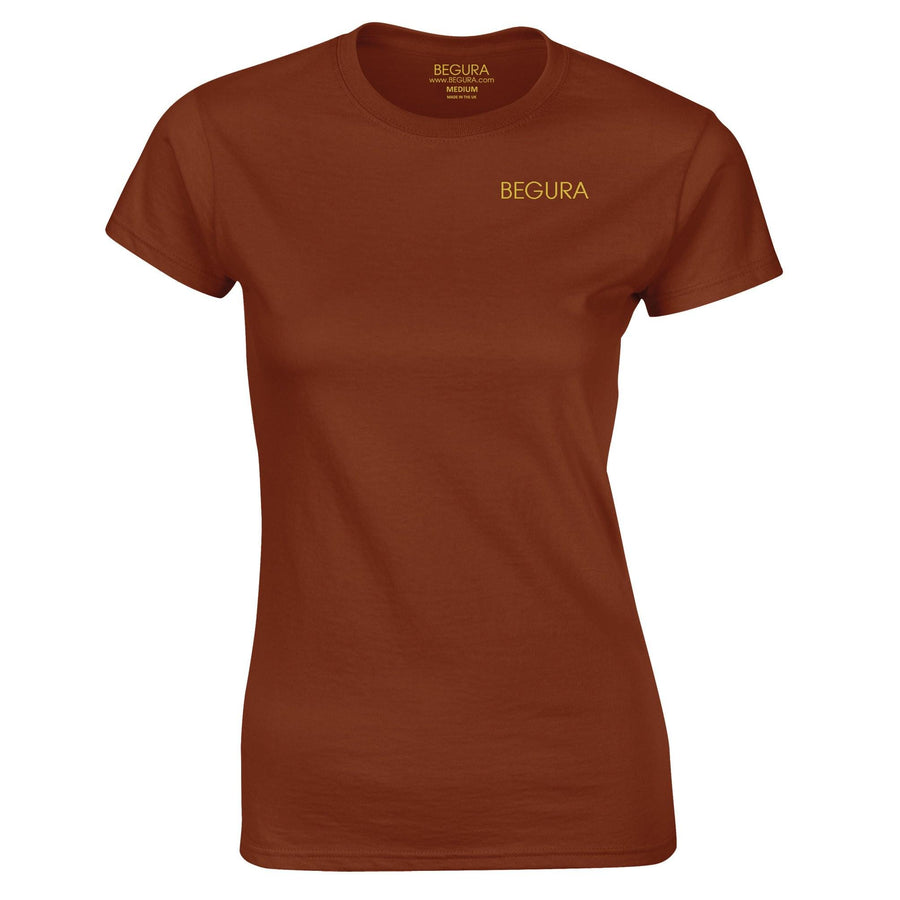 Begura Chestnut Ladies Fitted T-Shirt - BEGURA