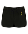 Female Jog Black Shorts - BEGURA