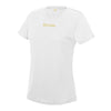 Female Sports White T-Shirt - BEGURA