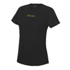 Female Sports Black T-Shirt - BEGURA