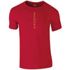 Vertical Cherry Red T-Shirt - BEGURA