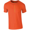 Vertical Orange T-Shirt - BEGURA