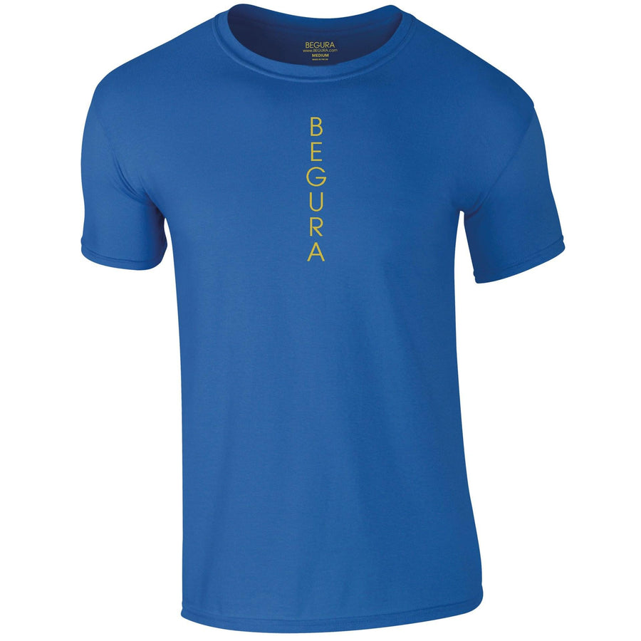 Vertical Royal Blue T-Shirt - BEGURA
