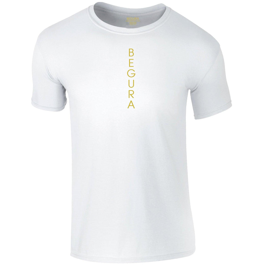 Vertical White T-Shirt - BEGURA